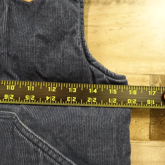 OshKosh Reversible Corduroy Puffer Vest Kids Size 7 Blue/Tan & Camo Outdoor - Picture 7 of 10